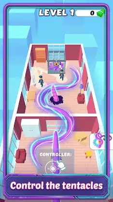 Squid Strike: Tentacle Kill 3D screenshot 1