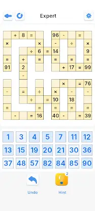 Number CrossMaths screenshot 3