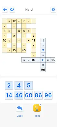 Number CrossMaths screenshot 4