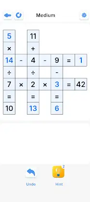 Number CrossMaths screenshot 2