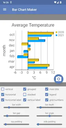 Bar Chart Maker Pro screenshot 5