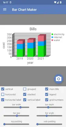 Bar Chart Maker Pro screenshot 4