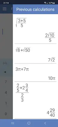 Fractions Calculator Pro screenshot 6