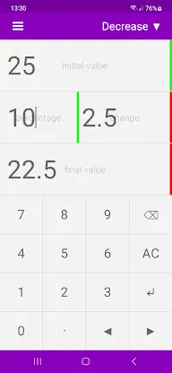 Percentage Calculator Pro screenshot 5