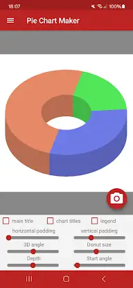 Pie Chart Maker Pro screenshot 3