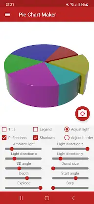 Pie Chart Maker Pro screenshot 6