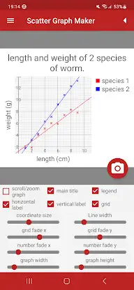 Scatter Graph Maker Pro screenshot 3