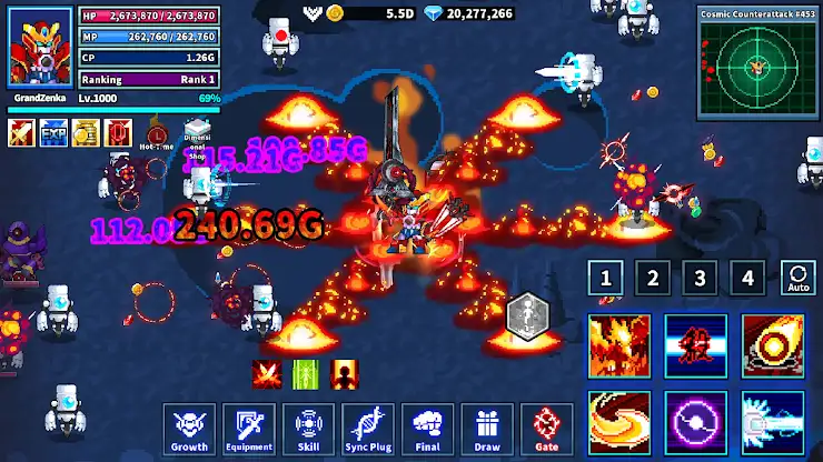 Grandzenka: Idle RPG screenshot 3