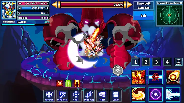 Grandzenka: Idle RPG screenshot 2