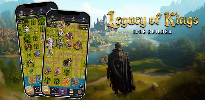 Legacy of Kings: Idle Builder — Android game banner