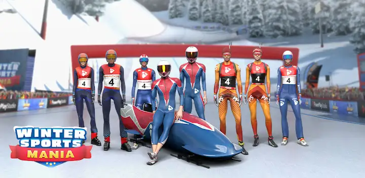 Winter Sports Mania — Android game banner