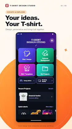 T-Shirt Design Studio screenshot 1