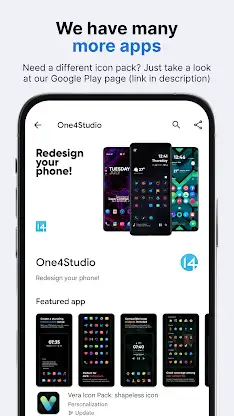 Caelus Black: linear icon pack screenshot 7