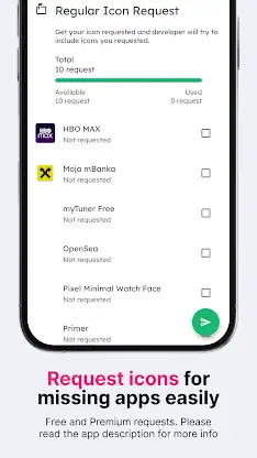 Caelus Black: linear icon pack screenshot 6
