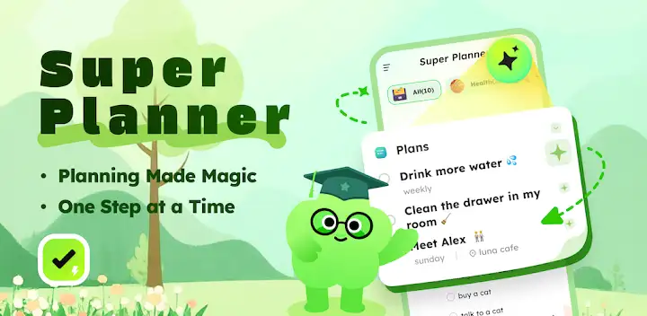 Super Planner: ADHD Routine AI — Android app banner