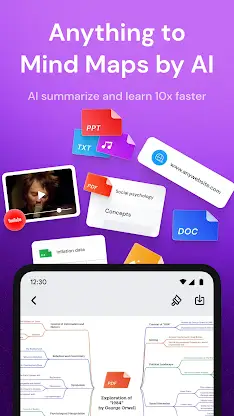 Mapify: AI Mind Map & Summary screenshot 1