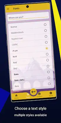Fonts for text (Stylish Text) screenshot 2