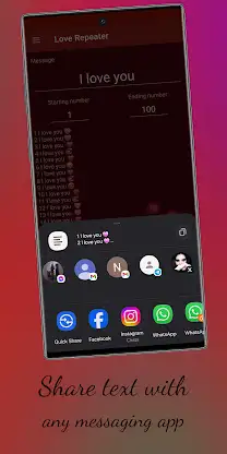 I Love You Repeater screenshot 4
