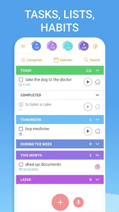 To-do list - tasks planner screenshot 1