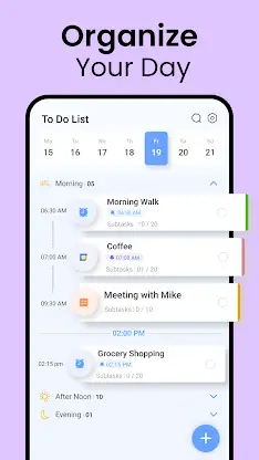 To do List - Schedule Planner screenshot 1