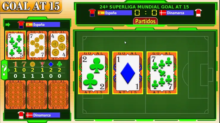 Superliga football play cards screenshot 2