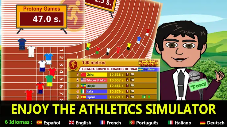 Athletic Sports Simulator TTVG screenshot 1