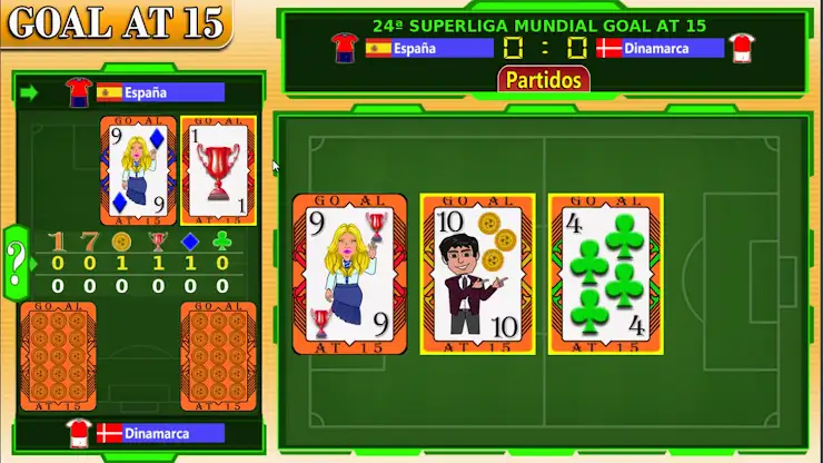 World Cup football play cards screenshot 1