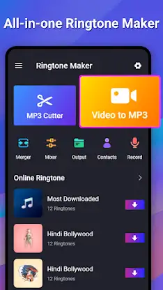 Ringtone Maker & MP3 Cutter screenshot 1
