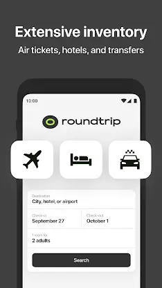 Roundtrip.travel screenshot 1