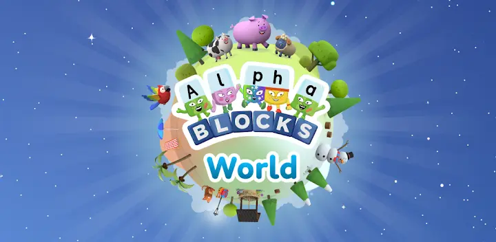 Alphablocks World — Android game banner