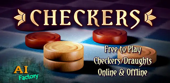 Checkers — Android game banner