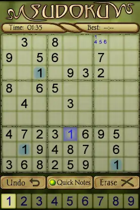 Sudoku screenshot 6