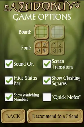 Sudoku screenshot 7