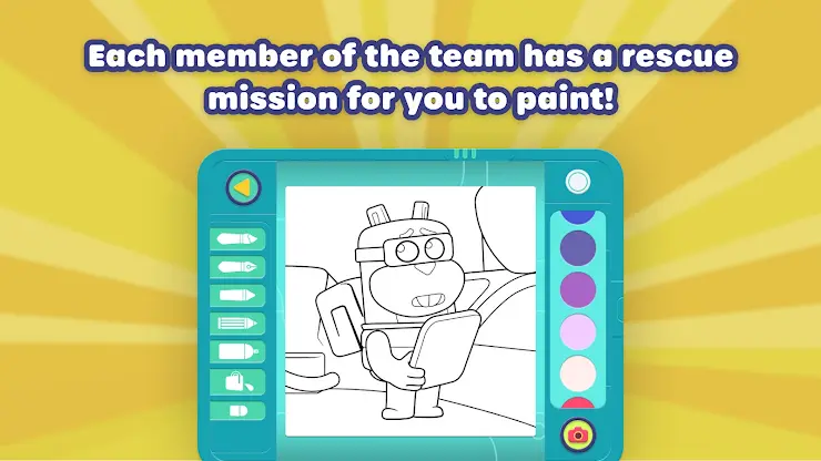 Big Tree City: Coloring Game screenshot 4