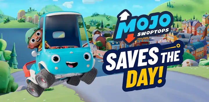 Mojo Swoptops Saves the Day — Android game banner