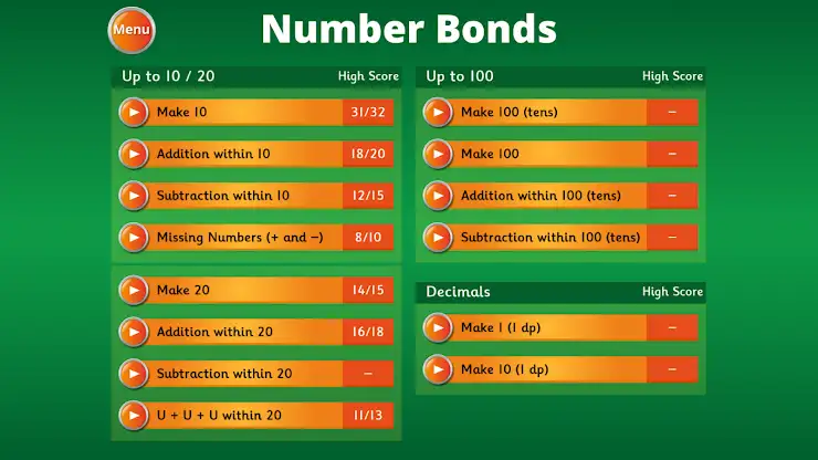Hit the Button Math screenshot 2