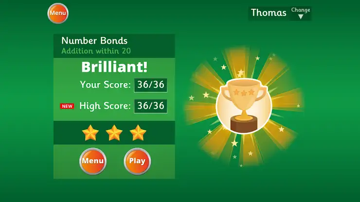 Hit the Button Math screenshot 5