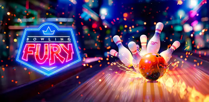 Bowling Fury: Ten Pin King — Android game banner