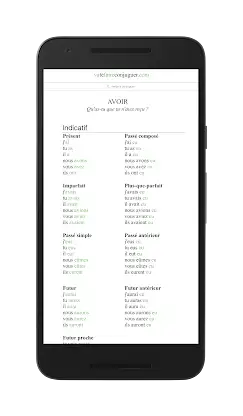French Conjugation screenshot 3