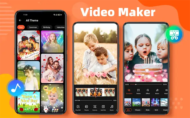 Photo Video Maker With Music screenshot 1
