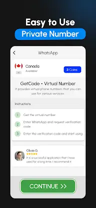 GetCode - Virtual Number SMS screenshot 5
