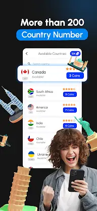 GetCode - Virtual Number SMS screenshot 4