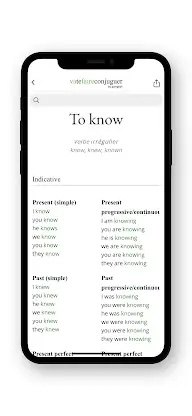 English Conjugation screenshot 3