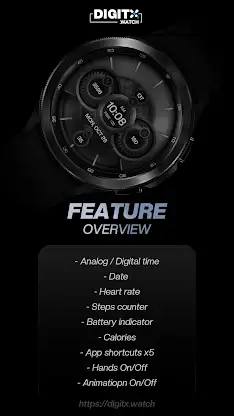 Av Gears Hybrid Watch Face screenshot 5