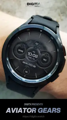 Av Gears Hybrid Watch Face screenshot 4