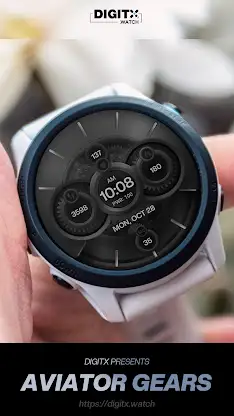 Av Gears Hybrid Watch Face screenshot 1