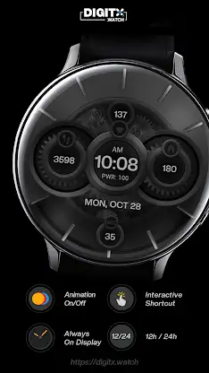 Av Gears Hybrid Watch Face screenshot 2