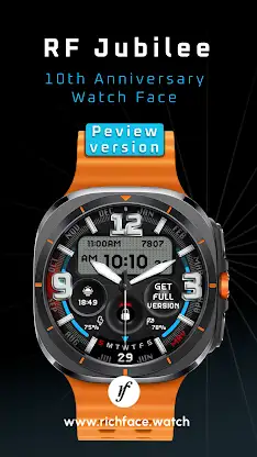 Jubilee Watch Face Preview screenshot 1