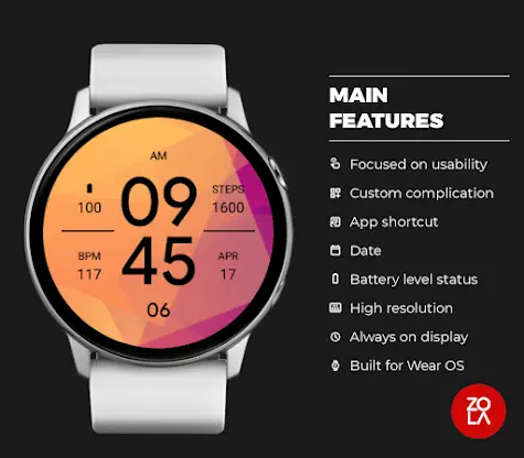 Sunset Fit Watch Face screenshot 2