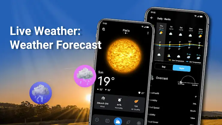 Live Weather: Forecast & Radar screenshot 1